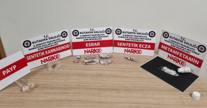 KÜTAHYA’DA UYUŞTURUCU OPERASYONU  