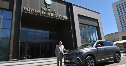 MANİSA BÜYÜKŞEHİR BELEDİYESİ FİLOSUNA TOGG GELDİ