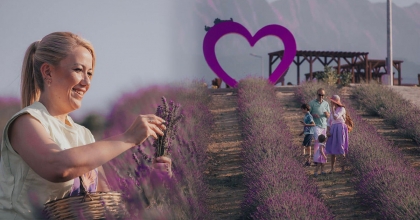 MERKEZEFENDİ’NİN MOR GÜZELLİĞİ, LAVANTA BAHÇESİ