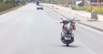 MOTOSİKLETİN PARASI KADAR CEZA YAZILDI