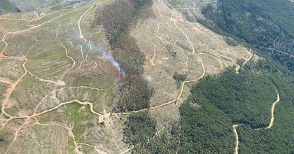 MUĞLA'DAKİ ORMAN YANGINI KONTROL ALTINA ALINDI