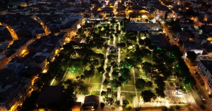 AKHİSAR'IN 'CENTRAL PARK'I TAMAMLANDI