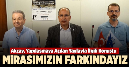 MİRASIMIZIN FARKINDAYIZ
