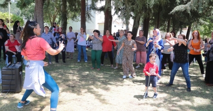 MAHALLE SAKİNLERİ YAZ KAMPINDA BULUŞTU