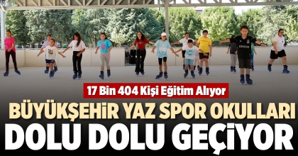 BÜYÜKŞEHİR YAZ SPOR OKULLARI DOLU DOLU GEÇİYOR