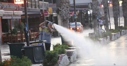 DİDİM’DE TEMİZLİK EKİPLERİNDEN SABAH MESAİSİ  