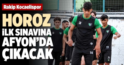 HOROZ İLK SINAVINA AFYON’DA ÇIKACAK