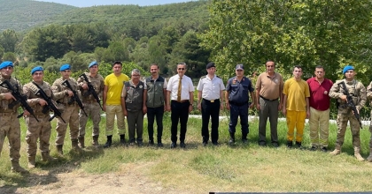 KOMANDOLAR, ORMAN YANGINLARI İÇİN SAHAYA İNDİ  