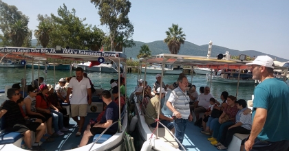 ÖZEL BİREYLERE AZMAK'TA TEKNE TURU