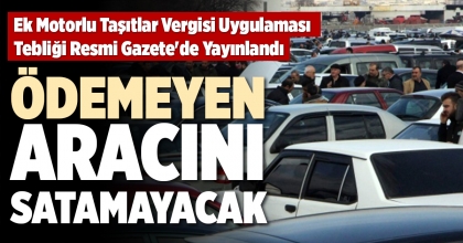 ÖDEMEYEN ARACINI SATAMAYACAK