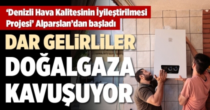 'DENİZLİ HAVA KALİTESİNİN İYİLEŞTİRİLMESİ PROJESİ' ALPARSLAN'DAN BAŞLADI