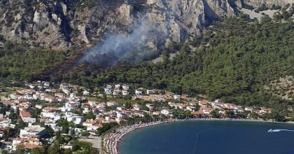MİLAS'TAKİ YANGIN KISMEN KONTROL ALTINDA