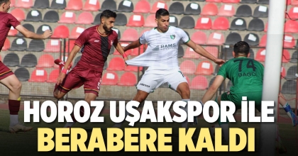 HOROZ UŞAKSPOR İLE BERABERE KALDI 
