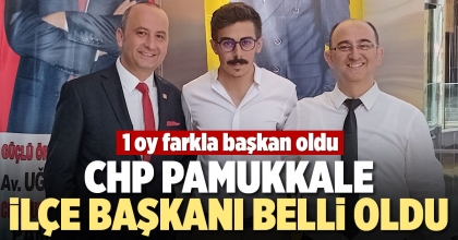 CHP PAMUKKALE İLÇE BAŞKANI BELLİ OLDU