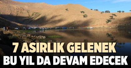 7 ASIRLIK GELENEK BU YIL DA DEVAM EDECEK