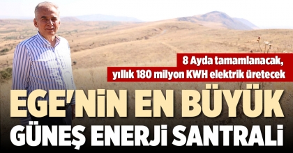 8 AYDA TAMAMLANACAK, YILLIK 180 MİLYON KWH ELEKTRİK ÜRETECEK