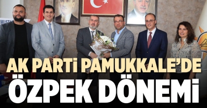 AK PARTİ PAMUKKALE’DE ÖZPEK DÖNEMİ