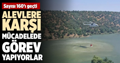 ALEVLERE KARŞI MÜCADELEDE GÖREV YAPIYORLAR