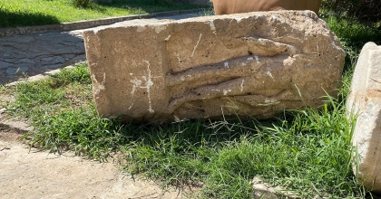 ALTYAPI ÇALIŞMASINDA BULUNDU KORUMA ALTINA ALINDI