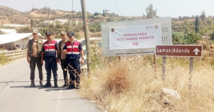 JANDARMA VE ORMANCILARDAN PANKARTLI UYARI