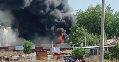 HURDA DEPOSUNDA KORKUTAN YANGIN