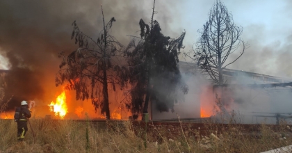 MISIR GEVREĞİ FABRİKASI KÜLE DÖNDÜ