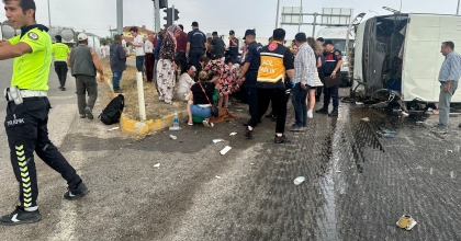 FECİ KAZADA YARALI SAYISI 33 OLDU