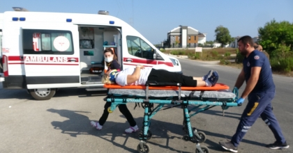 MİDİBÜSLE MİNİBÜS ÇARPIŞTI! FACİANIN EŞİĞİNDEN DÖNÜLDÜ