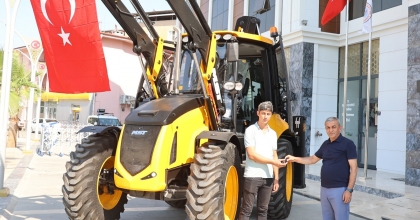 TTB'DEN BELEDİYEYE BEKO LODER HİBESİ