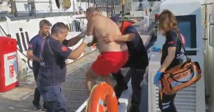 SAHİL GÜVENLİKTEN TIBBİ TAHLİYE