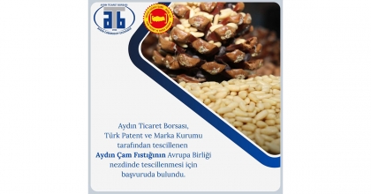 AYDIN TİCARET BORSASI TARAFINDAN TESCİLLENEN AYDIN ÇAM FISTIĞI, AB YOLUNDA