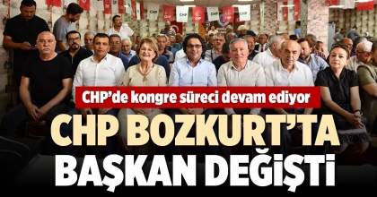 CHP BOZKURT’TA BAŞKAN DEĞİŞTİ