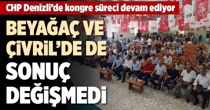 CHP DENİZLİ’DE KONGRE SÜRECİ DEVAM EDİYOR