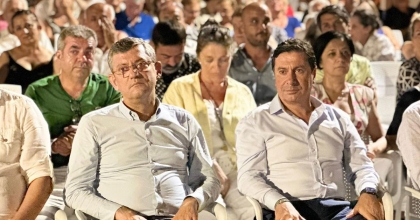 CHP GRUP BAŞKANI ÖZGÜR ÖZEL, BODRUM'DA İÇİNİ DÖKTÜ 