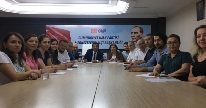 CHP MERKEZEFENDİ GÖREV DAĞILIMINI YAPTI