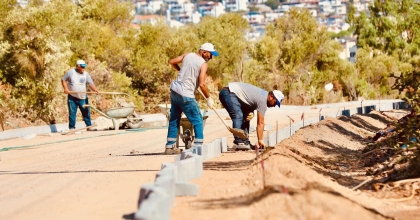 DİDİM'DE BİSİKLET YOLLARI İÇİN ÇALIŞMALAR BAŞLADI  