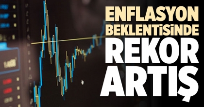 ENFLASYON BEKLENTİSİNDE REKOR ARTIŞ