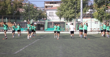 GENÇ HOROZLAR ÇİFT KALEDE TER ATTI