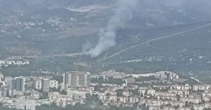 İZMİR'DE İKİNCİ ORMAN YANGINI KONTROL ALTINDA  