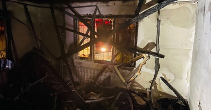 İNCİRLİOVA'DA MÜSTAKİL EV KÜLE DÖNDÜ