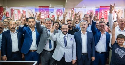 MHP ÇİVRİL’DE YENİ BAŞKAN ERGÜN ÇİFTÇİ