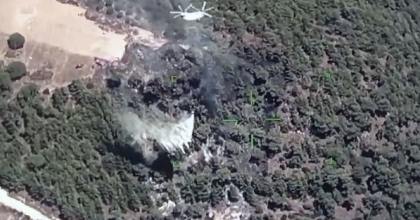 MUĞLA-AYDIN SINIRINDA YANGIN   