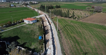 ÖREN KANALİZASYON PROJESİNİN YÜZDE 30’UNU TAMAMLANDI  