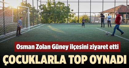 OSMAN ZOLAN GÜNEY İLÇESİNİ ZİYARET ETTİ