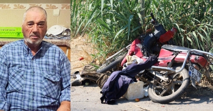 OTOMOBİLLE ÇARPIŞAN MOTOSİKLET SÜRÜCÜSÜ ÖLDÜ