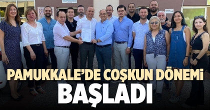PAMUKKALE’DE COŞKUN DÖNEMİ BAŞLADI