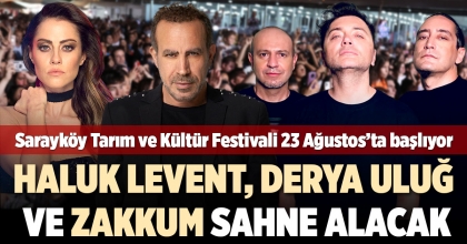 SARAYKÖY TARIM VE KÜLTÜR FESTİVALİ 23 AĞUSTOS’TA BAŞLIYOR