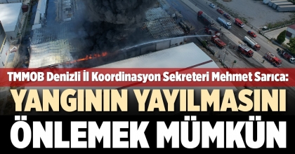 YANGININ YAYILMASINI ÖNLEMEK MÜMKÜN!