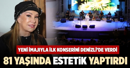 YENİ İMAJIYLA İLK KONSERİNİ DENİZLİ’DE VERDİ