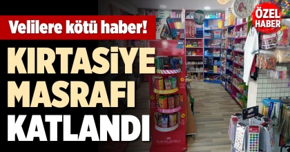 YENİ OKULA BAŞLAYACAK ÖĞRECİNİN KIRTASİYE MASRAFI KATLANDI!